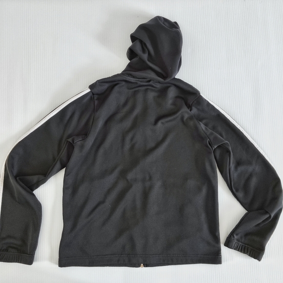 Adidas Essentials 3 Stripes Hooded Track Jacket M - Picture 6 of 6